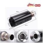 Import 04 BM032CC-02 Motocross Parts Universal carbon fiber CNC Muffler Silence exhaust pipe from chinese wholesale supplier and manufacturer