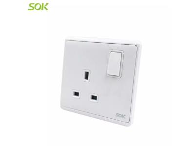Import 1 Gang 13A BS Plug Socket from chinese wholesale supplier and manufacturer