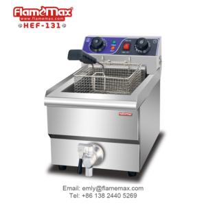 Import 1 tank 1 basket electric fryer from chinese wholesale supplier and manufacturer