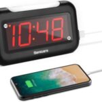 Import 1.4-Inch Led Red Brightness Adjustable USB Charger best Digital Alarm Clocks from chinese wholesale supplier and manufacturer