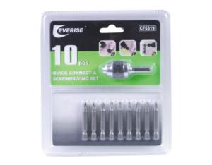 Import 10-piece bits set from chinese wholesale supplier and manufacturer