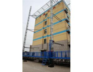 Import 1000 kg Single Mast Climbing Work Platform for Working Height 100 m from chinese wholesale supplier and manufacturer