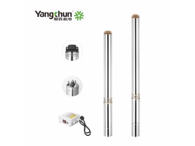 Import 100QJD stainless steel deep well submersible pump from chinese wholesale supplier and manufacturer