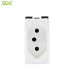Import 10A Brazil Power Socket Outlet Modular from chinese wholesale supplier and manufacturer