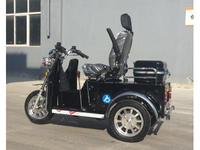 Import 110CC Handicapped tricycle rear with small cargo box from chinese wholesale supplier and manufacturer