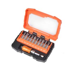 Import 11PC Bit Set With Quick Chuck Slot/Phillips/Pozi/Torx from chinese wholesale supplier and manufacturer