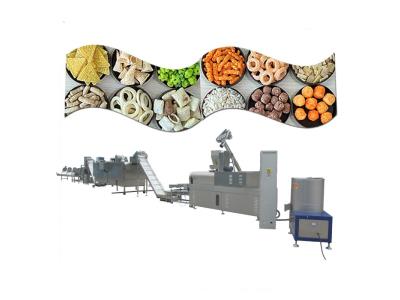 Import 120-500kg/h puffed snack food machine line from chinese wholesale supplier and manufacturer
