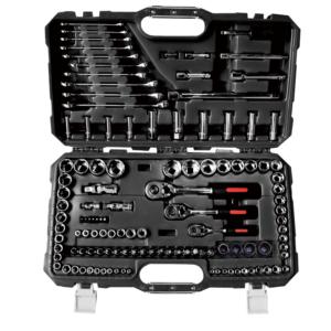 Import 120 pcs 1/4″ 3/8″ 1/2″ Dr. Socket Wrench Set from chinese wholesale supplier and manufacturer