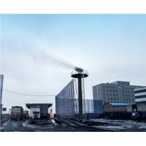 Import 120m high tower sprayer cooling fog gun machine used in coal yard power plant steel works from chinese wholesale supplier and manufacturer