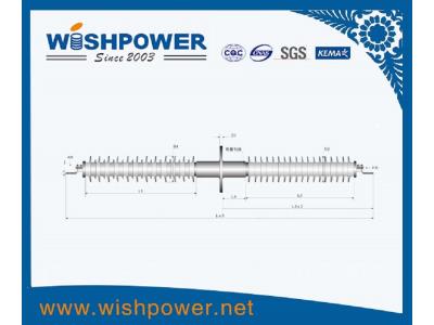 Import 126kV FRP Dry Type Wall Bushing from chinese wholesale supplier and manufacturer