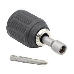 Import 1/2″(13mm) DIY 213-1P HEX Shaft Quick-Fit Single Sleeve Keyless Chuck from chinese wholesale supplier and manufacturer