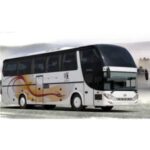 Import 12M Luxury Large space travel bus from chinese wholesale supplier and manufacturer