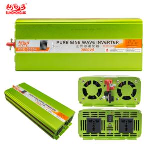Import 12V DC to 220V AC 3000VA Pure Sine Wave Power Inverter from chinese wholesale supplier and manufacturer