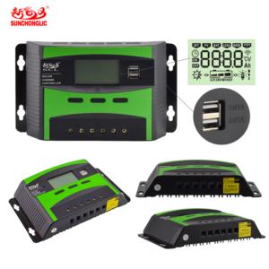 Import 12V/24V 30a PWM Manual Solar Charge Controller with 2 USB Port from chinese wholesale supplier and manufacturer