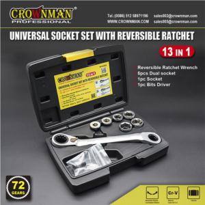 Import 13 in 1 Universal Socket Set from chinese wholesale supplier and manufacturer