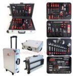 Import 157pcs toolbox multi-function aluminum case hardware tool set from chinese wholesale supplier and manufacturer