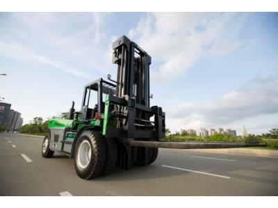 Import 16 Ton Diesel Heavy Forklift Truck Color Green from chinese wholesale supplier and manufacturer