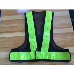 Import 18 LED flash reflective safety vest from chinese wholesale supplier and manufacturer