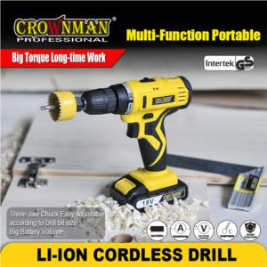 Import 18V Rechargable LI-ION Cordless Power Drill from chinese wholesale supplier and manufacturer