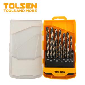Import 19pcs Black & Gold HSS Fractional Straight Shank Jobber Length Drill Bits set (INDUSTRIAL) from chinese wholesale supplier and manufacturer