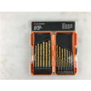 Import 19pcs twist drill set from chinese wholesale supplier and manufacturer