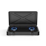 Import 2 Burners Portable Outdoor Cooktop Camping Cooker Kitchen Gas Stove from chinese wholesale supplier and manufacturer