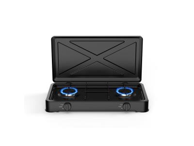 Import 2 Burners Portable Outdoor Cooktop Camping Cooker Kitchen Gas Stove from chinese wholesale supplier and manufacturer