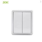 Import 2 Gang 1 Way Light Switch (Surface Mounted) from chinese wholesale supplier and manufacturer
