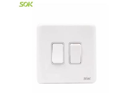 Import 2 Gang 1 Way Switches from chinese wholesale supplier and manufacturer