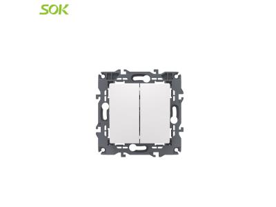 Import 2 Gang 2 Way Light Switch from chinese wholesale supplier and manufacturer