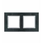Import 2 Gang Glass Blck Cover from chinese wholesale supplier and manufacturer