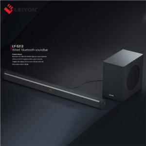 Import 2.1CH 60W Big power soundbar with wired wirelss subwoofer from chinese wholesale supplier and manufacturer