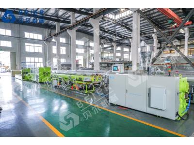 Import 20-63mm PVC dual pipe extrusion line from chinese wholesale supplier and manufacturer