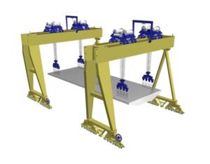 Import 2000t Gantry Crane from chinese wholesale supplier and manufacturer