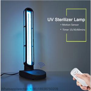 Import 2020 New Launched 36W Remote Control Ultraviolet Sterilizing UV Disinfection Light with Inbuilt Motion Sensor from chinese wholesale supplier and manufacturer