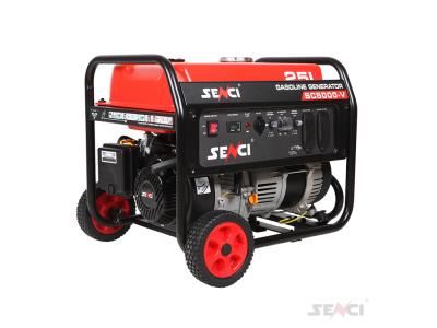 Import 2020 SENCI V NEW DESIGN GASOLINEGENERATOR SC5000-V from chinese wholesale supplier and manufacturer