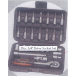 Import 20pc 1/4″ Drive Socket Set from chinese wholesale supplier and manufacturer
