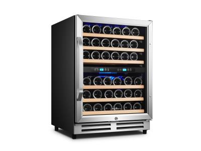 Import 24 inch dual zone wine cooler from chinese wholesale supplier and manufacturer