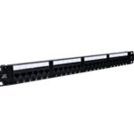 Import 24 Port CAT5e Unshielded Patch Panel from chinese wholesale supplier and manufacturer