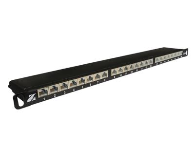 Import 24 Port CAT6 Shielded Patch Panel from chinese wholesale supplier and manufacturer