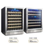 Import 24″under-counter compressor wine cooler from chinese wholesale supplier and manufacturer
