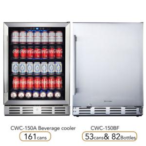 Import 24“built-in beverage refrigerator from chinese wholesale supplier and manufacturer