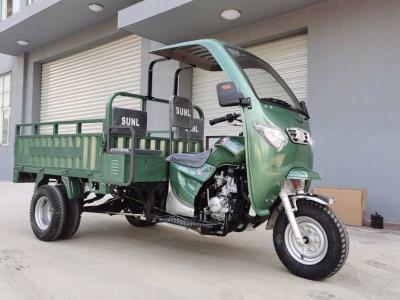 Import 250CC water cooled gasoline cargo tricycle with Cabin from chinese wholesale supplier and manufacturer
