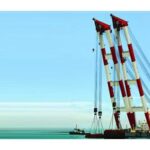 Import 2600DWT TWIN-ARM FLOATING CRANE from chinese wholesale supplier and manufacturer
