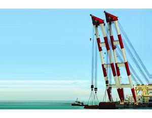 Import 2600DWT TWIN-ARM FLOATING CRANE from chinese wholesale supplier and manufacturer