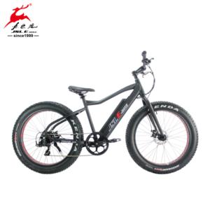 Import 26″ Al Alloy Rear Motor Fat Tires Snow Electric Bicycle from chinese wholesale supplier and manufacturer