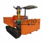 Import 2ton Rubber Track Crawler Carrier Mini Dumper Truck for Palm Oil Fruit Grabber from chinese wholesale supplier and manufacturer
