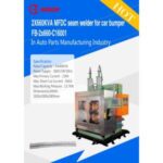 Import 2X660KVA MFDC seam welder for car bumper from chinese wholesale supplier and manufacturer