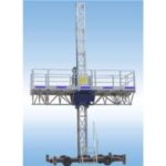 Import 2×5.5 kW Power Single Mast Climbing Work Platform with Balance Device from chinese wholesale supplier and manufacturer