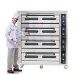 Import 3 Deck 9 Tray Industrial Commercial Bakery Bread cake Electric Pie Oven For Baking from chinese wholesale supplier and manufacturer